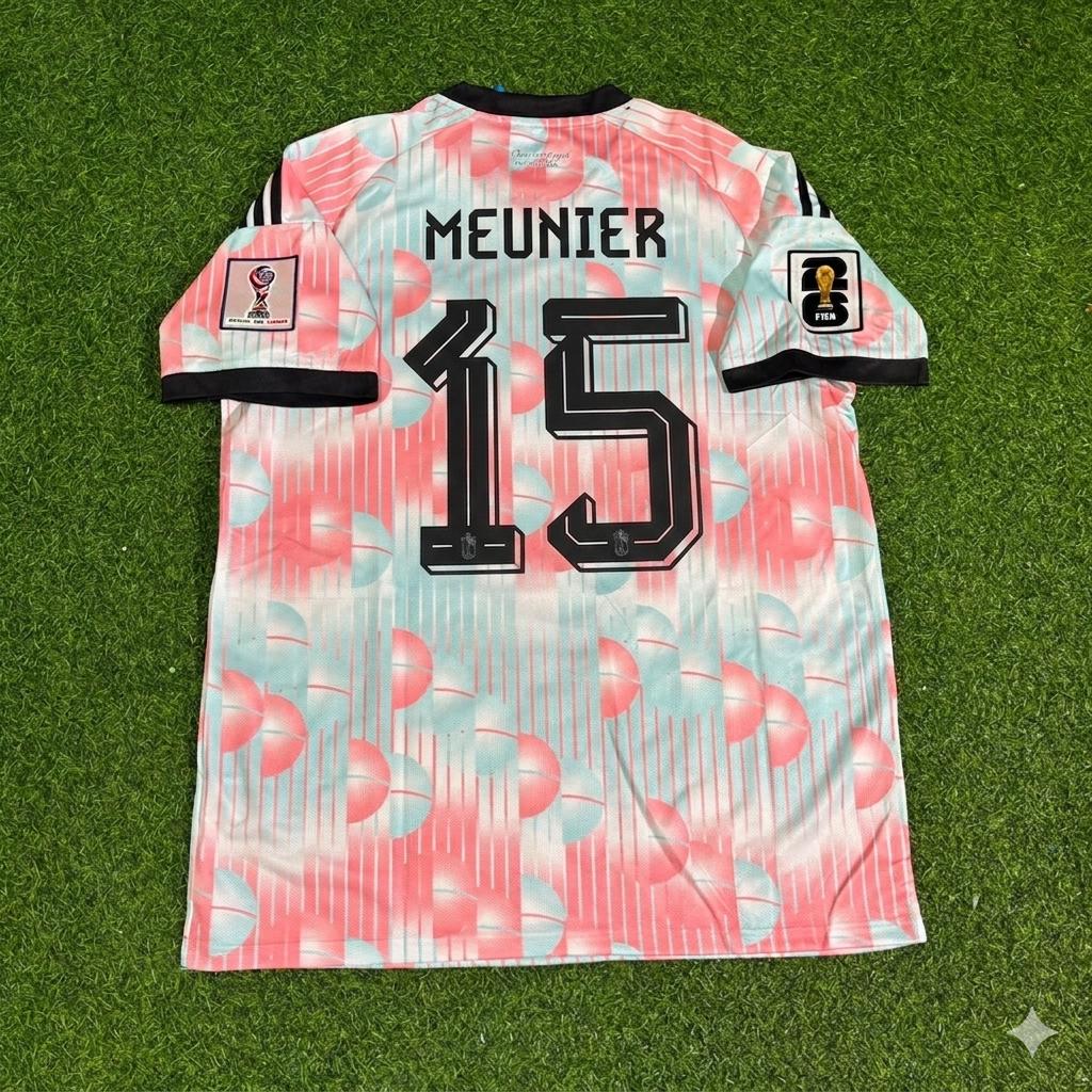 Thomas Meunier #15 Belgien WM 2026 Heimtrikot
