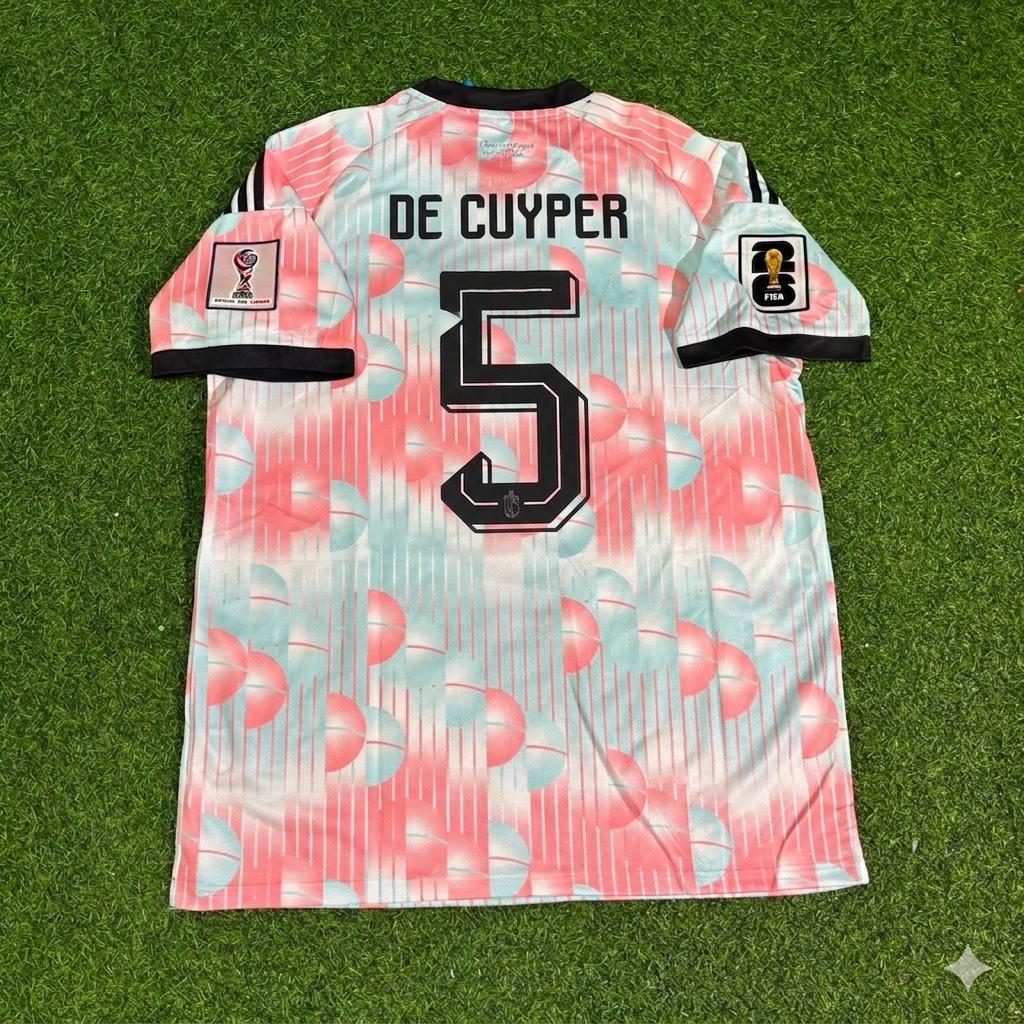 Maxim De Cuyper #5 Belgien Heimtrikot WM 2026