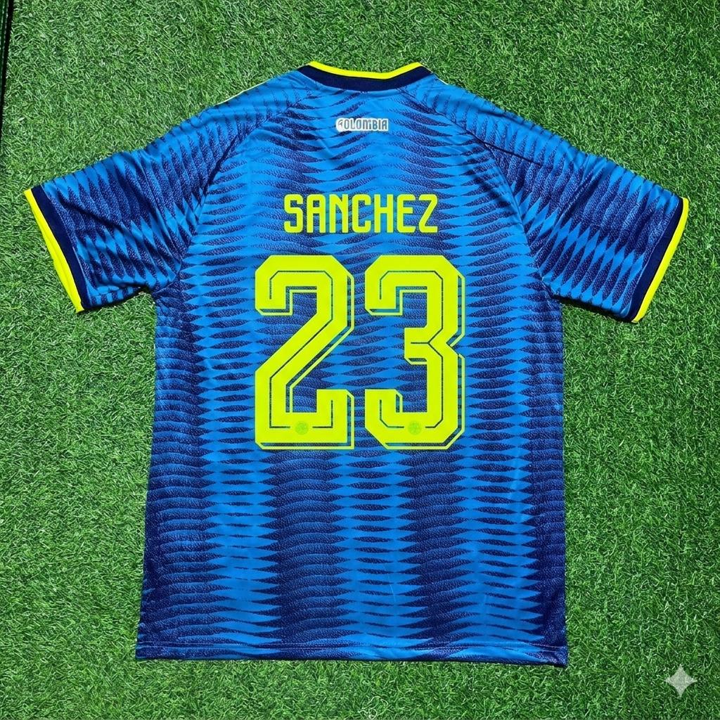 Davinson Sanchez Kolumbien Auswärtstrikot zur Weltmeisterschaft 2026