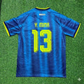 Maillot de football extérieur Yerry Mina Colombie Coupe du Monde 2026