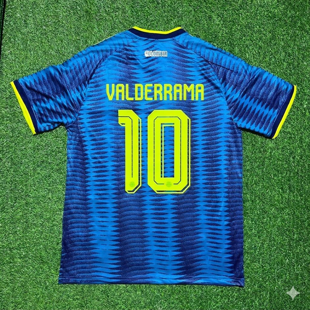 Carlos Valderrama Kolumbien Fußballtrikot