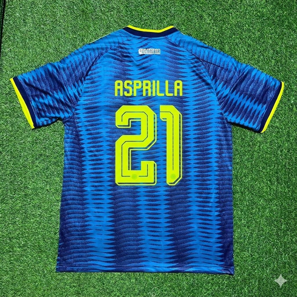 Maillot de football Faustino Asprilla Colombie