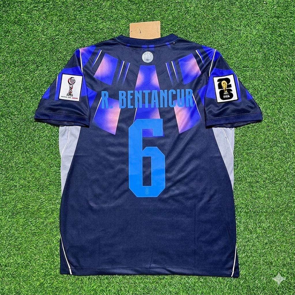 Maillot de football Rodrigo Bentancur #6 Uruguay Coupe du Monde 2026