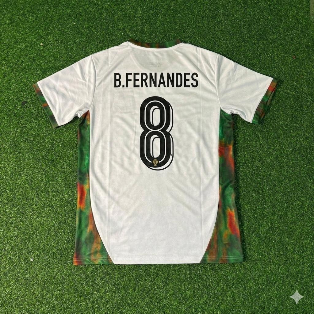 Bruno Fernandes Portugal WM 2026 Trikot Weiß