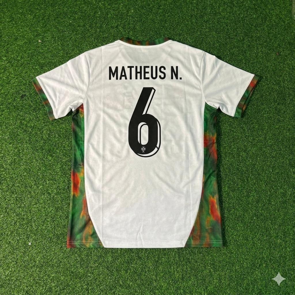 Matheus Nunes Portugal WM 2026 Trikot Weiß