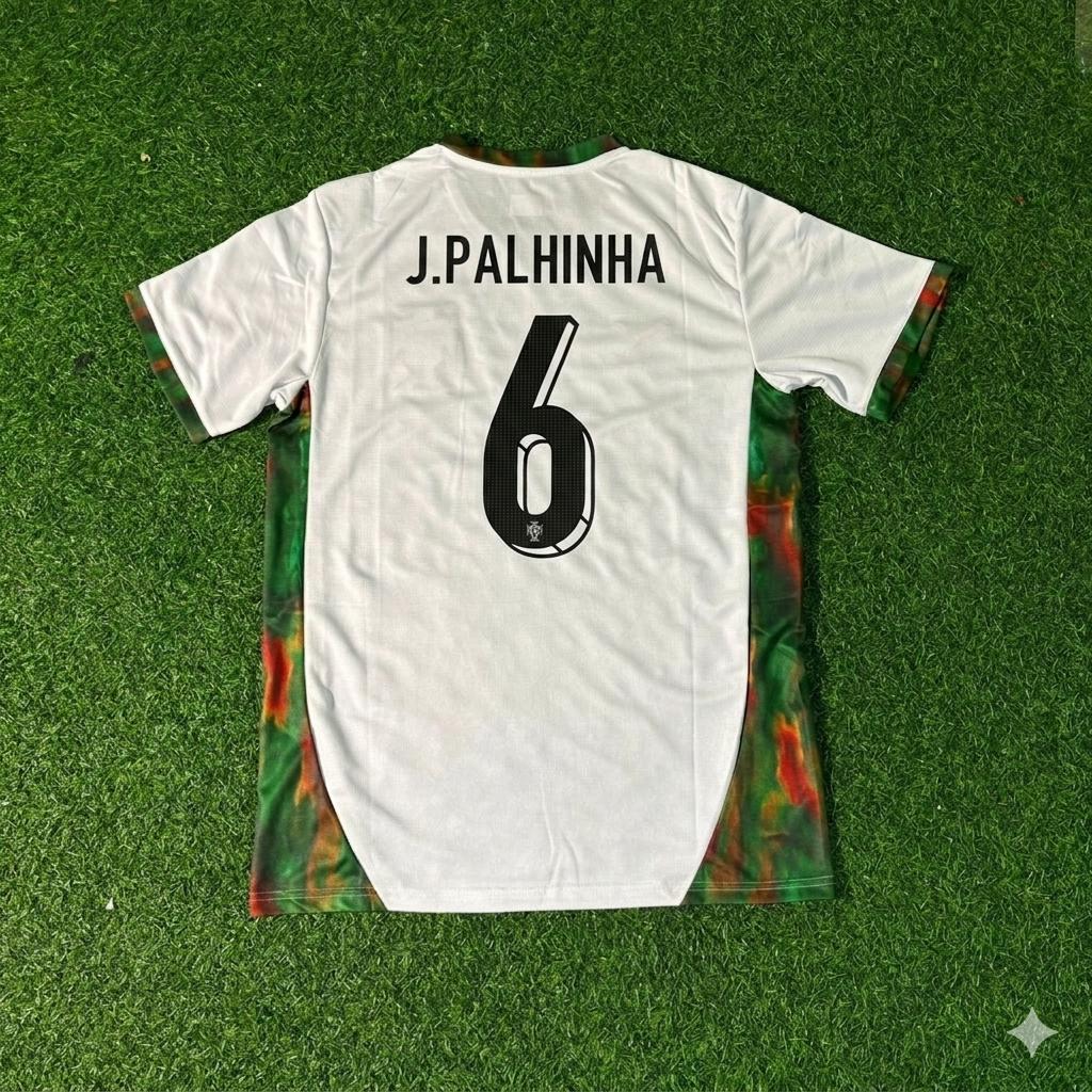 Joao Palhinha Portugal 2026 WM Weißes Fußballtrikot-Set