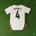 Antonio Silva Portugal 2026 Weltmeisterschaft Weißes Fußballtrikot