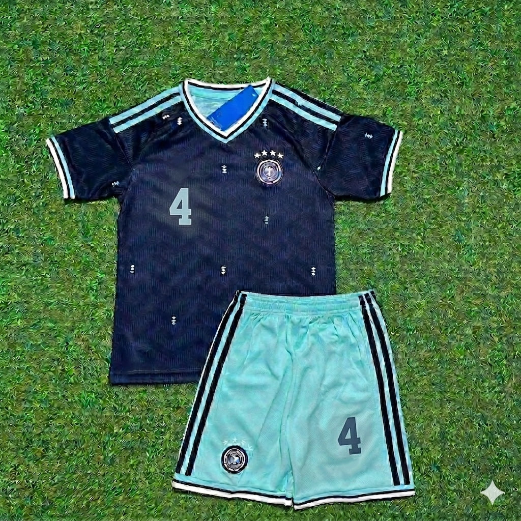 Jonathan Tah 4 – Deutschland 2026 Weltmeisterschaft Kinder Fußballtrikot-Set