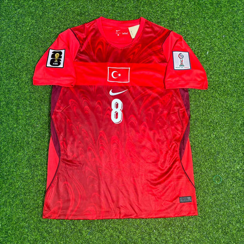 Arda Güler #8 Türkei Türkiye - WM 2026 - Heim Rot - Trikot - Maillot Maglia