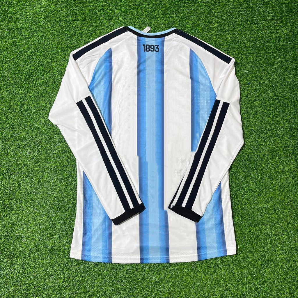 Argentinien WM 2026 Langarm-Fußballtrikot-Set