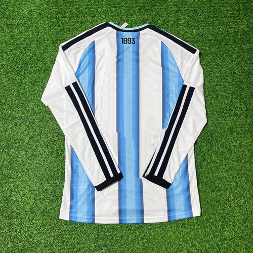 Argentinien WM 2026 Langarm-Fußballtrikot-Set