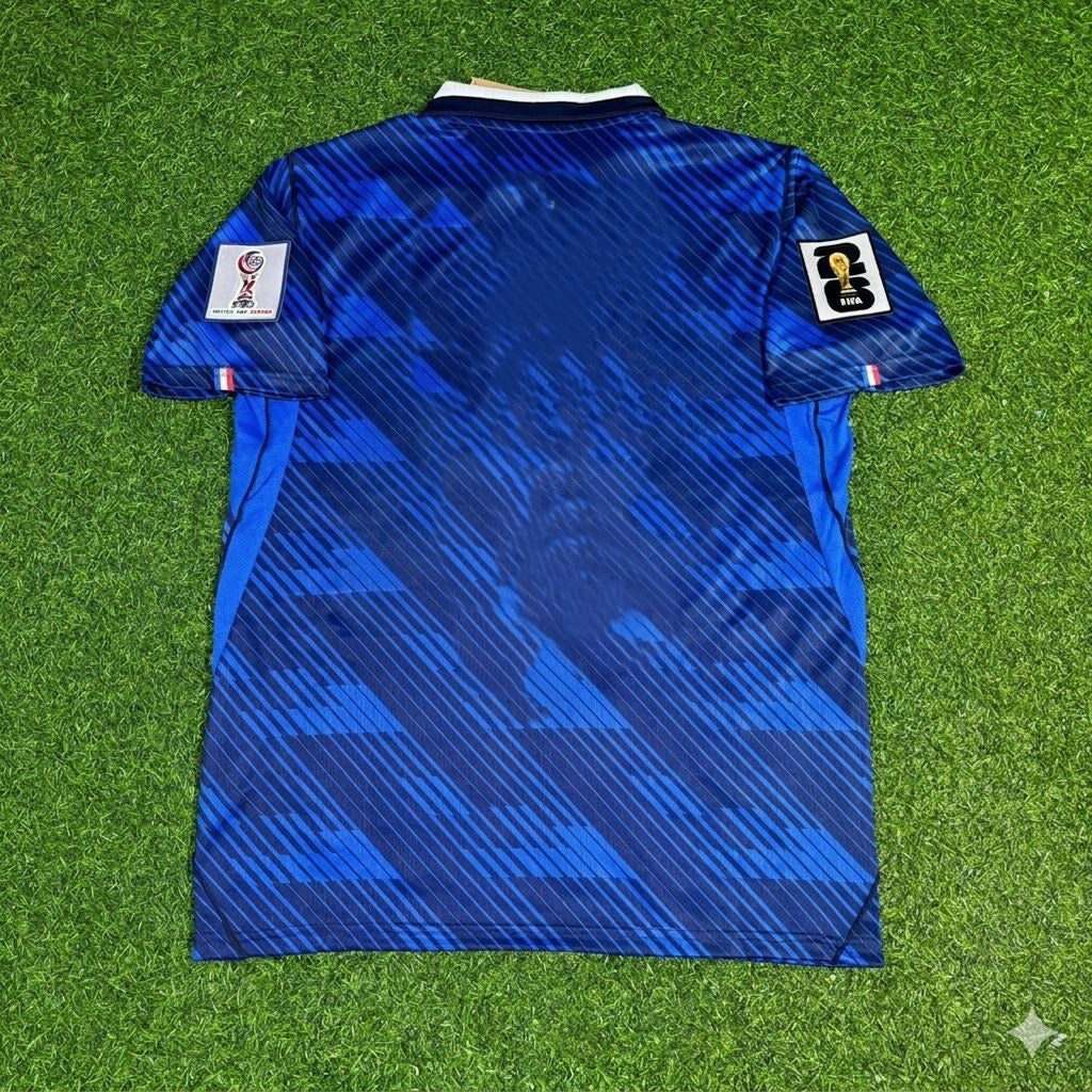 Maillot domicile de l'équipe de France pour la Coupe du Monde 2026 (Bleu)