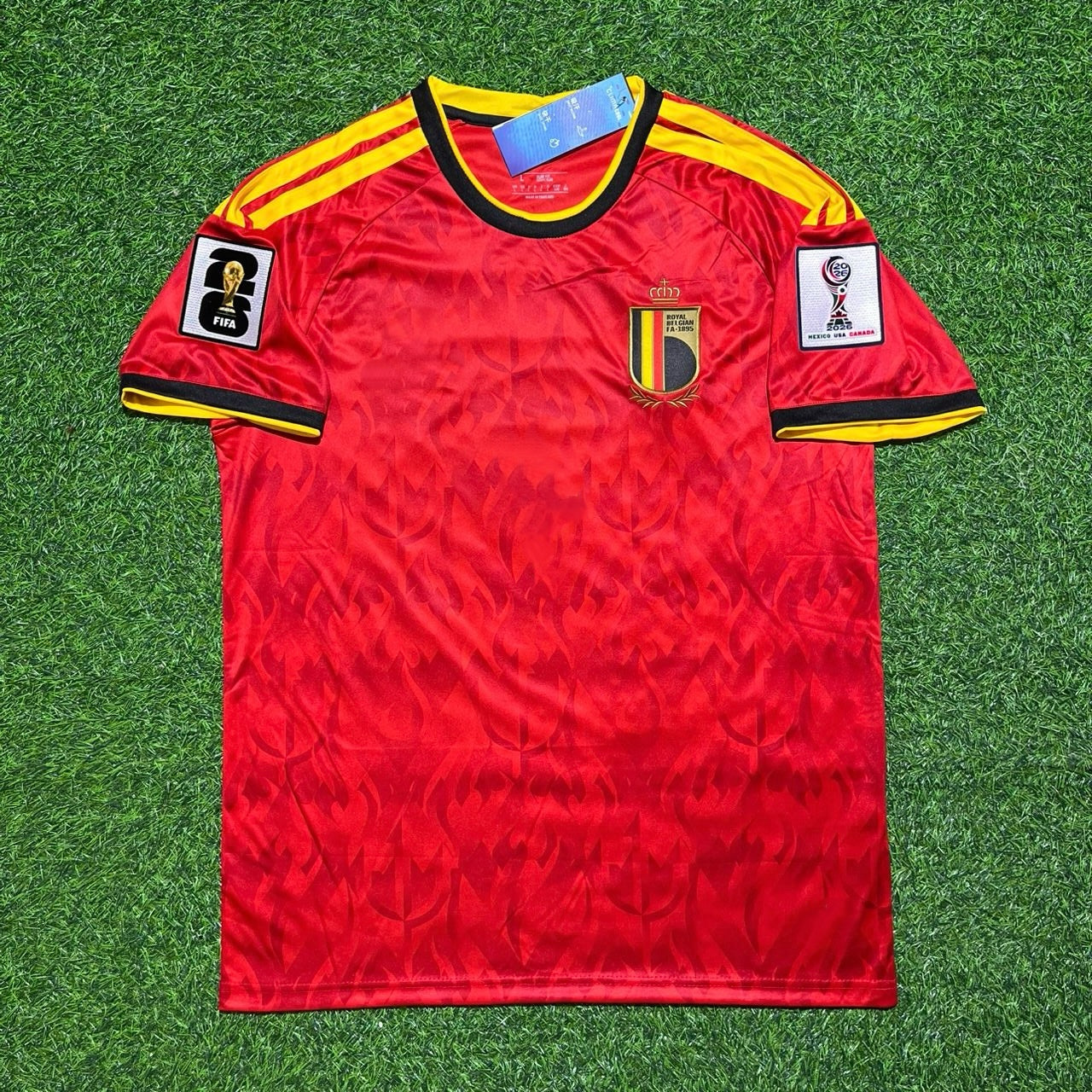 Loïs Openda #9 Belgien 2026 WM Heimtrikot