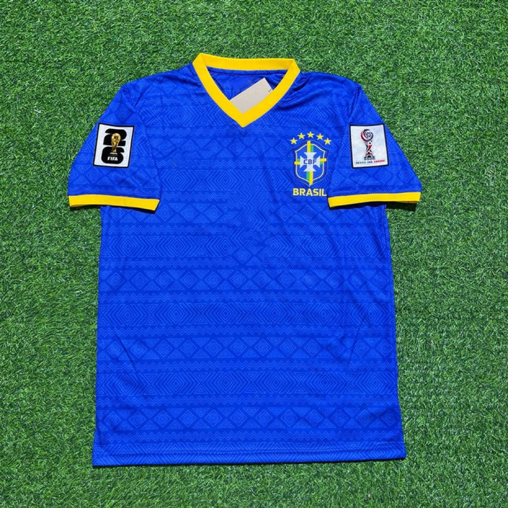 Fabinho 17 – Brasilien WM 2026 Blaues neues Fußballtrikot