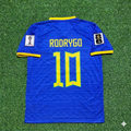 Rodrygo 10 – Brasilien WM 2026 Neues Trikot (Heimtrikot) Blau