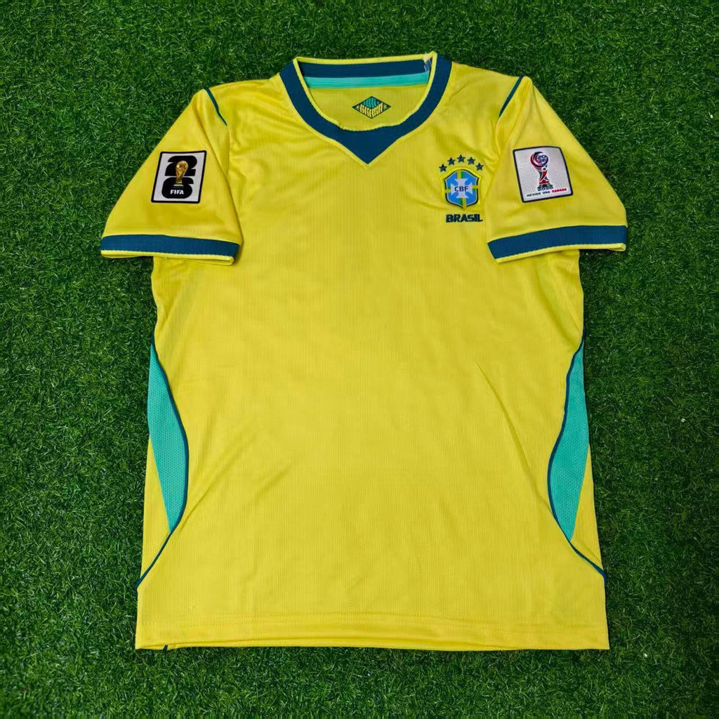 Richarlison #9 Brazil 2026 World Cup Yellow Home Football Jersey