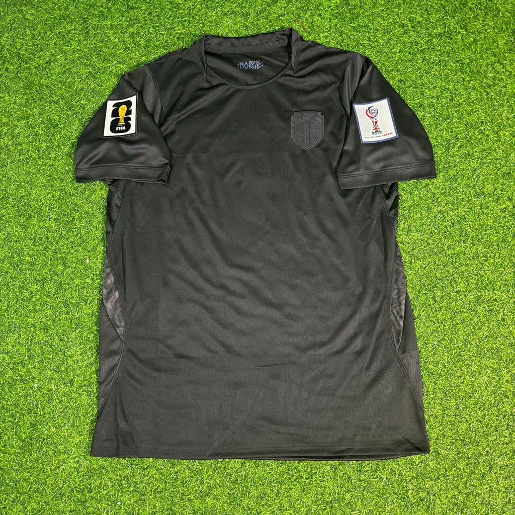 Maillot de Foot Extérieur Noir Jørgen Strand Larsen #11 Norvège Coupe du Monde 2026