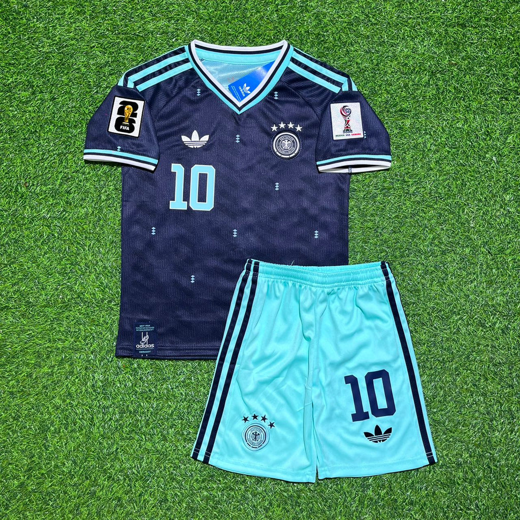 Jamal Musiala 10 – Deutschland WM 2026 Kinder Fußballtrikot-Set