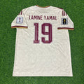 Maillot de foot extérieur Lamine Yamal Espagne Coupe du Monde 2026 pour enfant