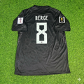 Sander Berge #8 Norway 2026 World Cup Black Away Football Jersey