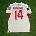 Abdülkerim Bardakçı #14 Türkei Türkiye - Weltmeisterschaft 2026 - Auswärtstrikot Weiß - Jersey Trikot - Maillot Maglia