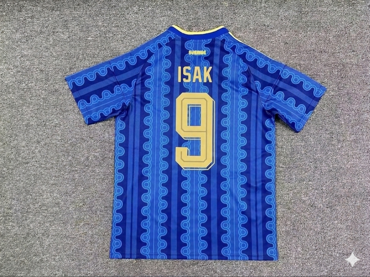 Alexander Isak #9 Schweden WM 2026 Trikot