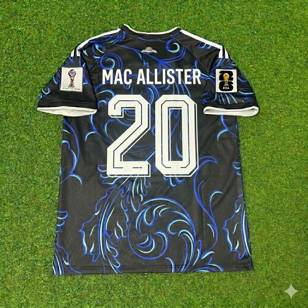 Alexis Mac Allister #20 Argentinien 2026 WM Neues Saison Fußballtrikot-Set