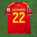 Alexis Saelemaekers #22 Belgien WM 2026 Heimtrikot