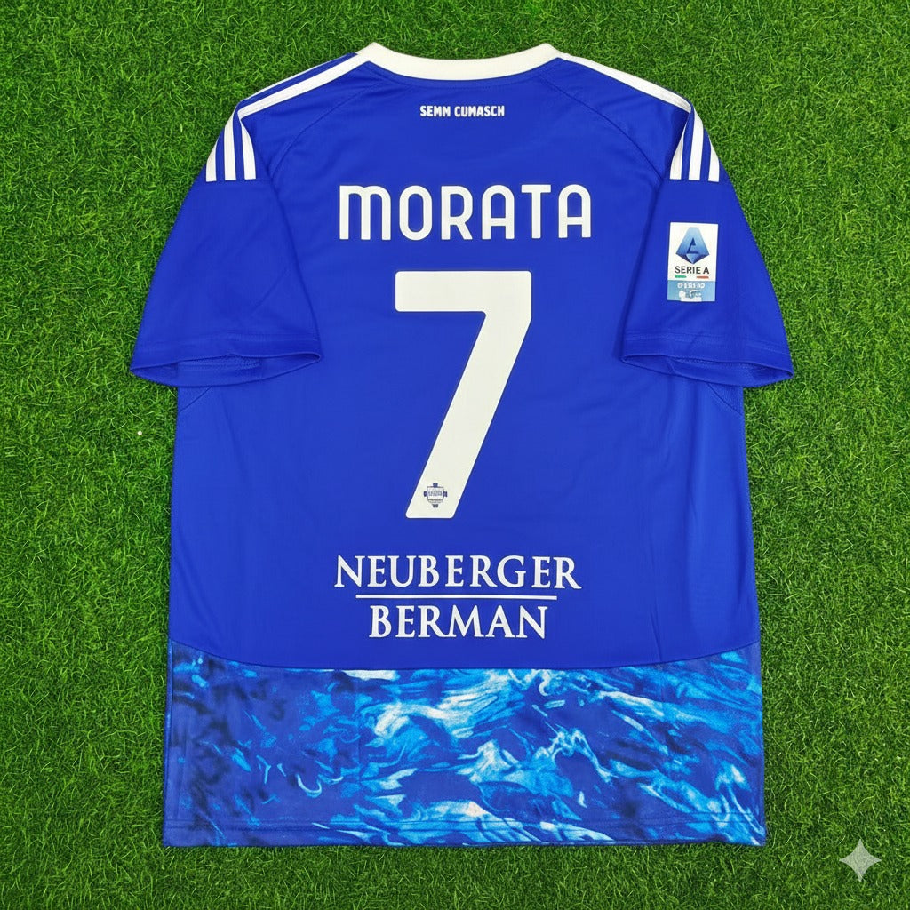 Alvaro Morata 7 – Como 2026 Neues Fußballtrikot