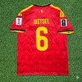 Axel Witsel #6 Belgium 2026 World Cup Home Jersey