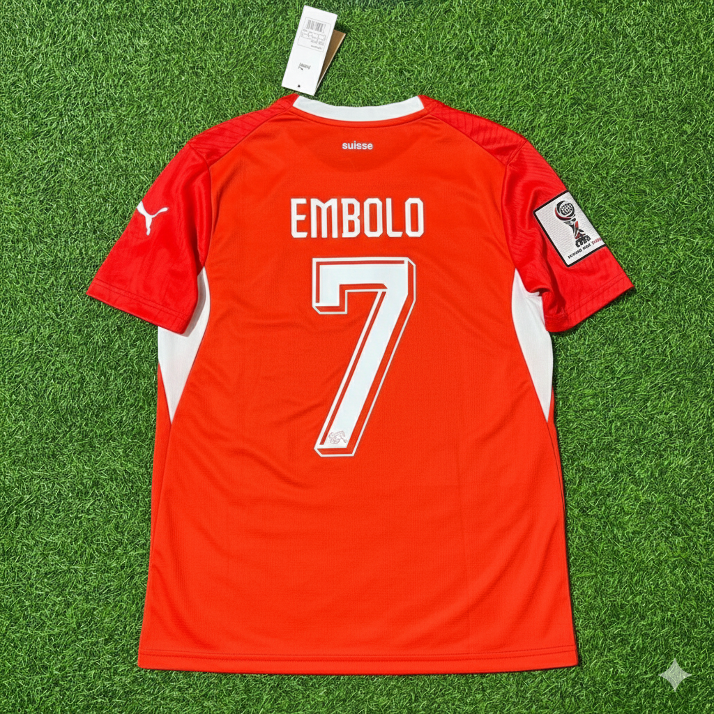 Breel Embolo 7 – Schweiz WM 2026 Trikot