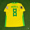 Maillot de football Bruno Guimarães Brésil Coupe du Monde 2026 Nouvelle Saison