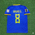 Bruno Guimarães 8- Brasilien WM 2026 Neues blaues Trikot