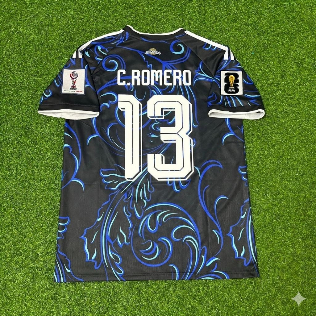 Cristian Romero #13 Argentinien WM 2026 Neue Saison Fußballtrikot Set