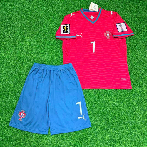 Cristiano Ronaldo Portugal 2026 WM WM 2026 Rotes Heimtrikot