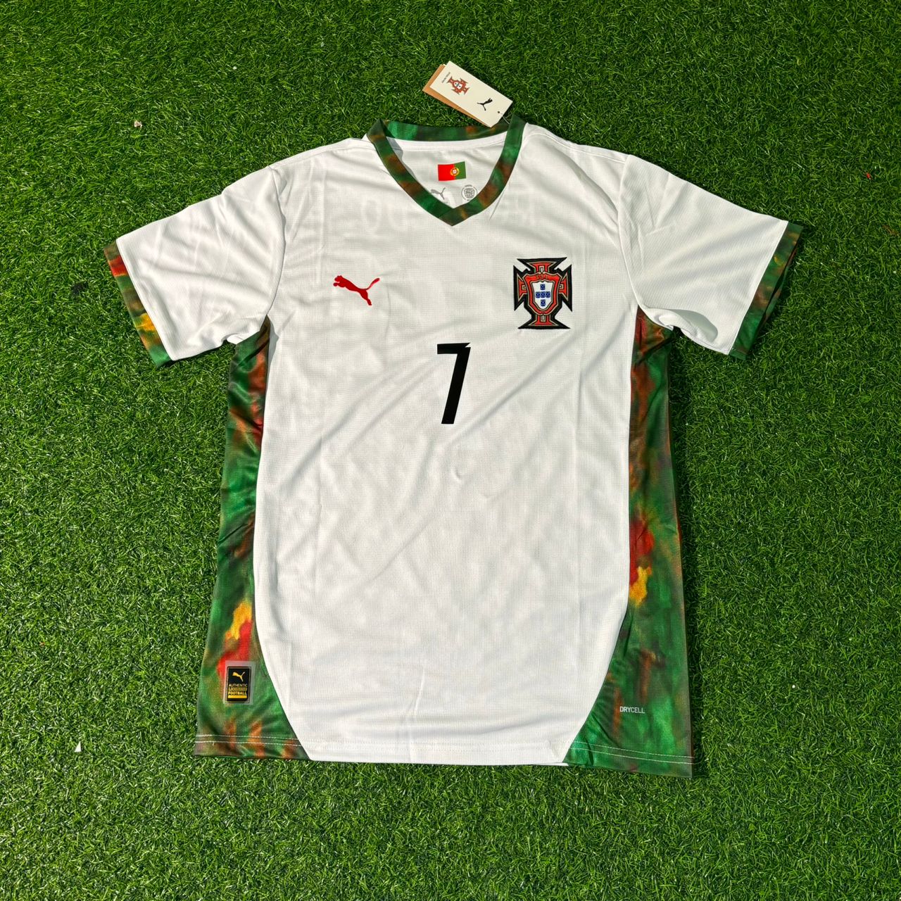 Cristiano Ronaldo Portugal 2026 WM Weißes Fußballtrikot