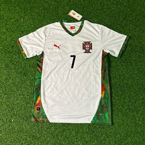 Cristiano Ronaldo Portugal 2026 WM Weißes Fußballtrikot