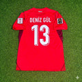 Deniz Gül #13 Turquie Turkey - Coupe du Monde 2026 - Domicile Rouge - Maillot