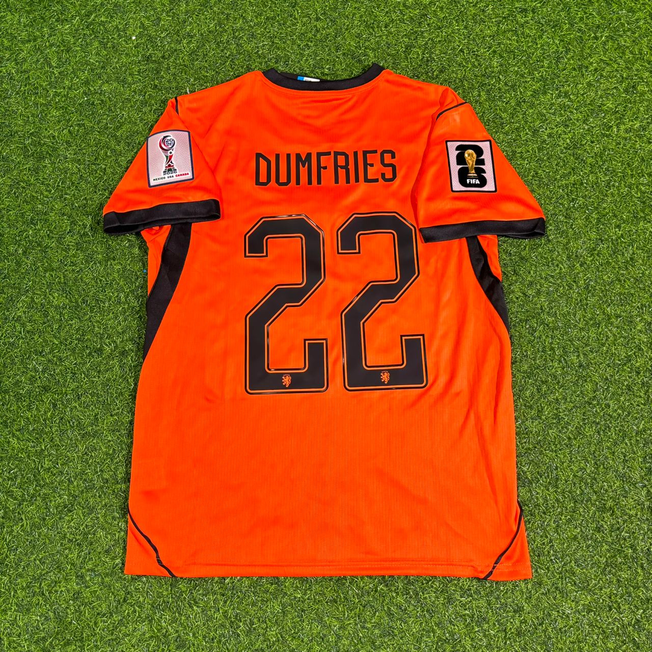 Maillot de foot domicile Denzel Dumfries Pays-Bas Coupe du Monde 2026