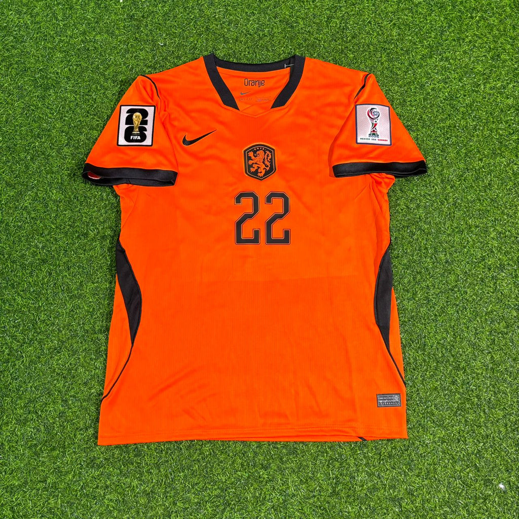 Maillot de foot domicile Denzel Dumfries Pays-Bas Coupe du Monde 2026