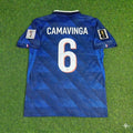 Eduardo Camavinga 6 – Frankreich Heimtrikot für die Weltmeisterschaft 2026 (Blau)
