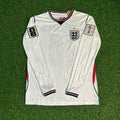 England 2026 WM Heimtrikot Weiß Langarm
