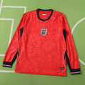 Maillot Angleterre Mondial 2026 Rouge Manches Longues