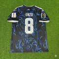 Enzo Fernández #8 Argentinien 2026 Weltmeisterschaft Neue Saison Fußballtrikot-Set