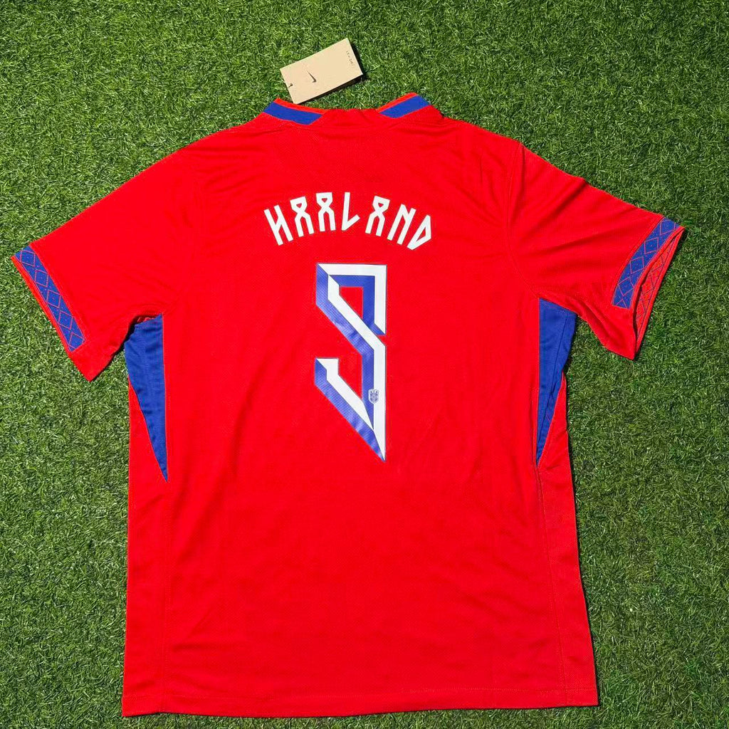 Ensemble Maillot de Foot Domicile Erling Haaland Norvège Coupe du Monde 2026