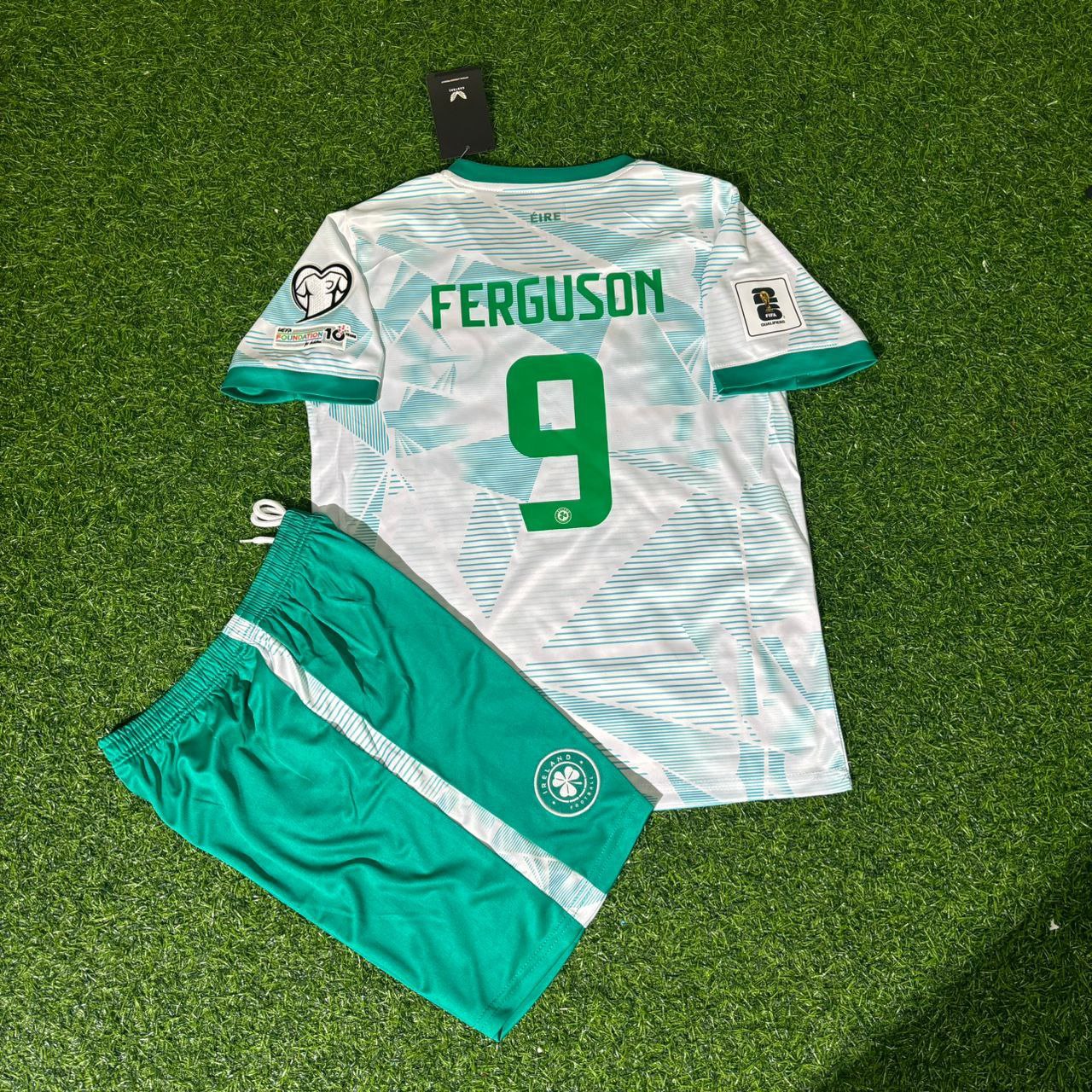 Maillot de football enfant Evan Ferguson Irlande Éire Coupe du Monde 2026