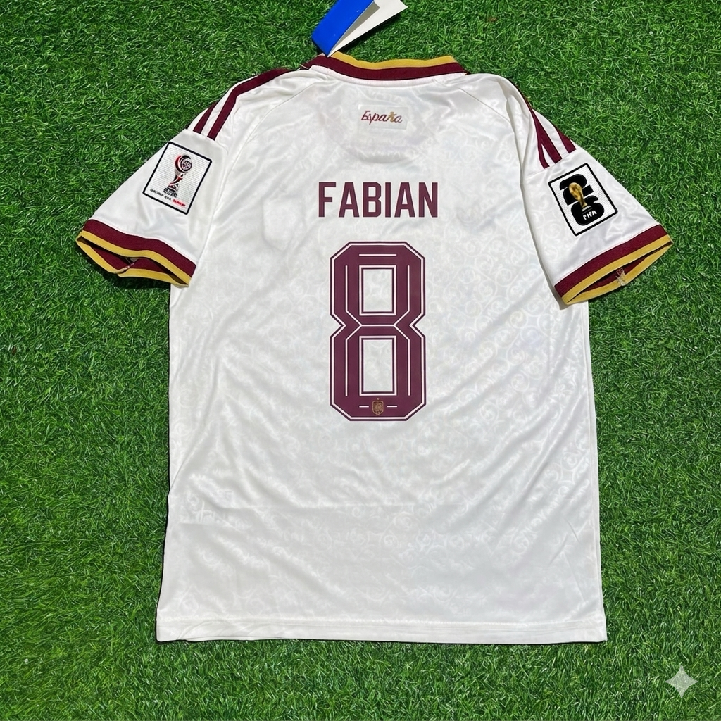 Fabián Ruiz 8 - Maillot Extérieur Espagne Coupe du Monde 2026
