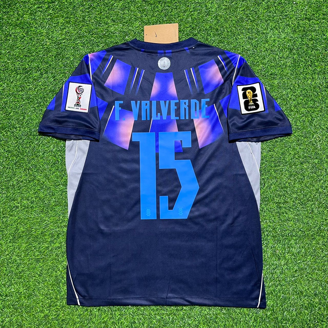 Maillot de football Federico Valverde #15 Uruguay CDM 2026