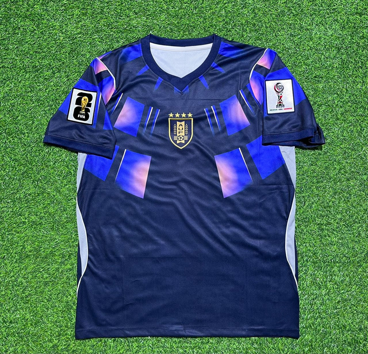 Maillot de football Luis Suarez #9 Uruguay Coupe du Monde 2026