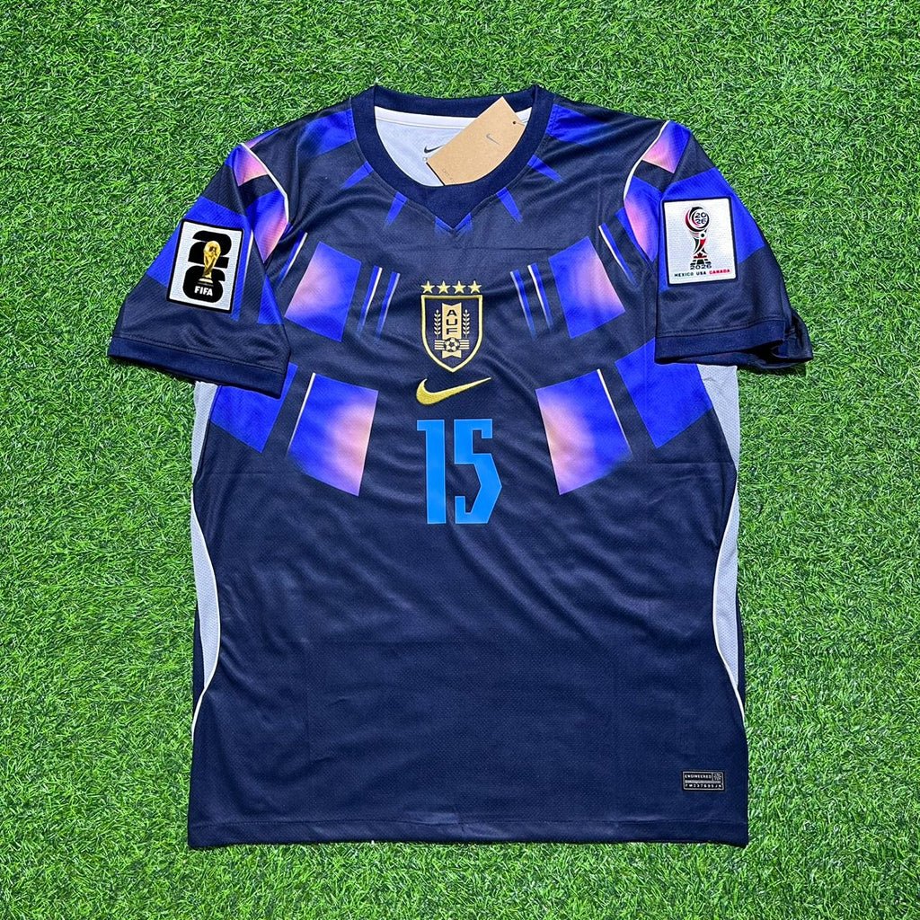 Maillot de football Federico Valverde #15 Uruguay CDM 2026